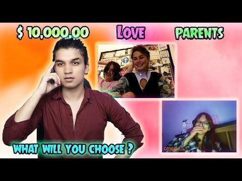 WHAT WILL YOU CHOOSE ? | INDIAN BOY FLIRTING on OMEGLE | Ritsplay