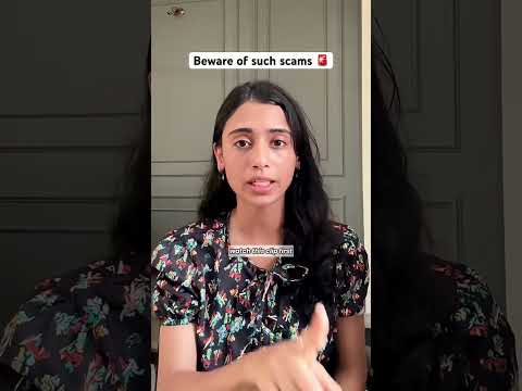 new scam. this time cybercrime वाले खुद आये 😃. beware #cybersecurity #digitalliteracy