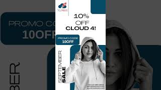 10% OFF ON CLOUD HOSTING! #TezHost #WebHosting #SeptemberSale #CloudHosting  #cloudcomputing