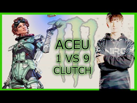 Apex Legends - Horizon's Biggest Clutch ( NRG ACEU - 1 VS 9)  Shield Swap God