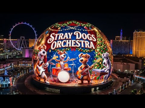 Energetic Christmas Concert in the Las Vegas Sphere - Christmas Music