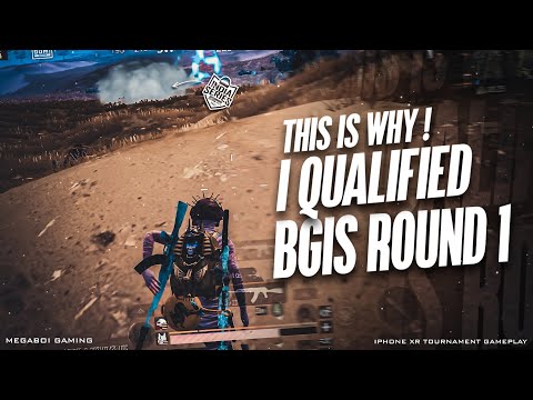 BGIS ROUND 1 QUALIFIED IPHONE XR GAMEPLAY🔥| iPhone 13,13ProMax,X,XS,XR,11,11Pro,11ProMax,SE,12,12Pro