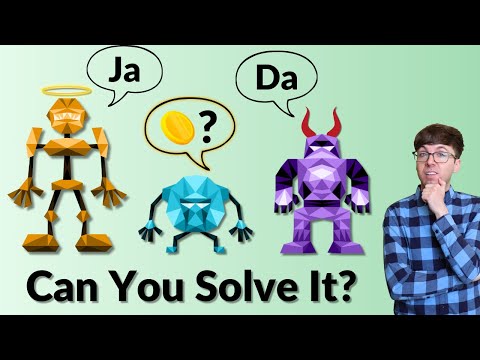 Can You Solve the 'Hardest Logic Puzzle Ever' in Just 3 Questions?