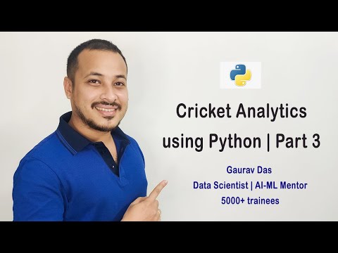 Cricket Analytics with Python | Part 3