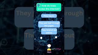 Trees Online? - Quick IT Riddle That'll Make You Smile! #Shorts #computerjokes
