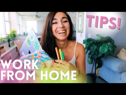 Working from Home Tips and Routines | Virtual Teaching Tips!
