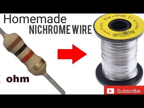 How to find nichrome wire from Resister  at homemade | 100% working DIY |