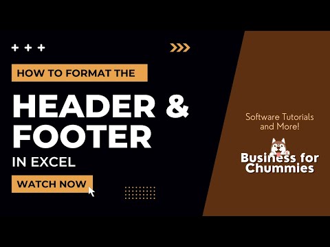 How to Add a Header and Footer in Excel