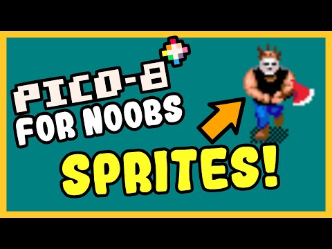 How Sprites Work in Pico-8 - Spr() - Pico-8 for Noobs!