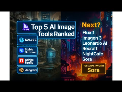Top 5 AI Image Tools Ranked: From Midjourney to DALL·E 3 (and What’s Next!)