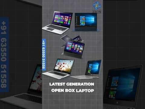 Save ₹8-10k on Open-Box Laptops! GST Bill, Warranty, 0% EMI, & Live Demos. Visit Zion Enterprises!
