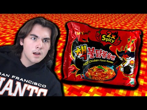 Pan and Friends eat SPICY RAMEN