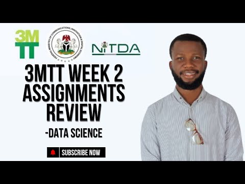 3MTT Week 2 Assignments Review - Data Science #TechWithJaja #ConfidenceOkoJaja