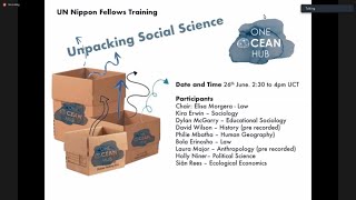 Understanding Social Science and the Ocean Science-Policy Interface