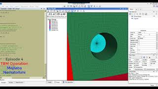 FLAC3D V6, Mechanized Tunneling simulation package (Episode4) in English