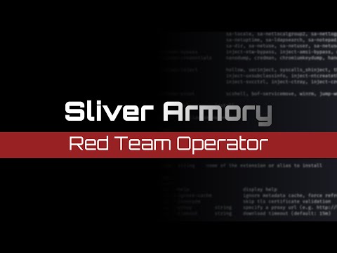 Sliver C2 | Armory, Searching, Installing, Using & Updating Packages (Aliases & Extensions)