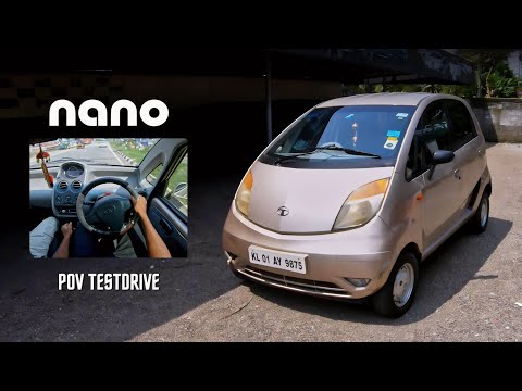 2010 TATA NANO LX - POV Test Drive #46 | ENJE