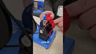 What is a dynamo? Well it’s as simple as this… #science #physics #electricity #dynamo #inthelab