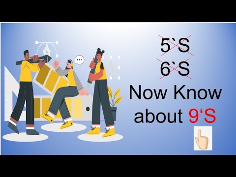 #5'S Methology#6'S Methology#7'S Methology #9'S Methodology for Manufacturing and production.