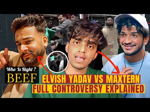 elvish yadav vs  maxtern, Randomsena whole controversy explained? who is right ?  | #elvishyadav