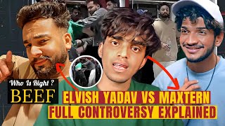 elvish yadav vs  maxtern, Randomsena whole controversy explained? who is right ?  | #elvishyadav