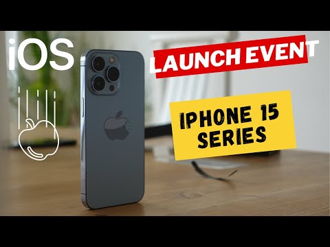 iPhone 15 series launch event and specification (2023)