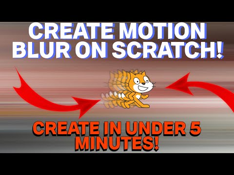 Easiest Way to Make Motion Blur on Scratch (2 MINUTES)