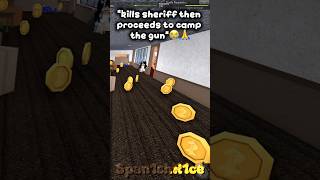 Beating a toxic camper in MM2. || #roblox #mm2 #edit #funny #cbum
