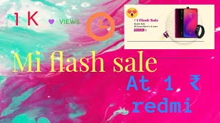 #Best online shopping deals #Mi flash sale 1 rupee trick #LEARNWITHSAIMANOJ