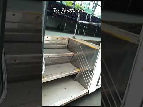 Tcs shuttle bus comes every 15 min #tcs #bus #free #service #for #tcs #employees #love #rathantata
