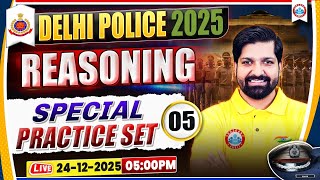 Delhi Police Exam Review | Reasoning Special Practice Set 05 | DP Constable Reasoning Paper Solution