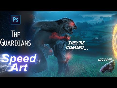 The Guardians - Photo Manipulation Speed Art