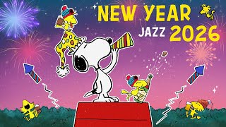 New Year Jazz 2026 with Snoopy 🎉🎺 | Celebrate with Relaxing Jazz & Festive Vibes