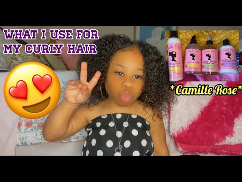 Products I use for my curly hair|| Camille Rose Hair products for natural hair||