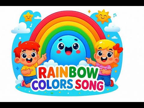 Rainbow Colors Song for Kids – Learn Colors with Happy Music!