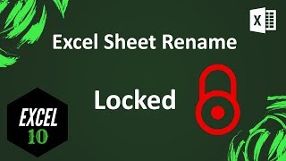Prevent From Changing Sheet Name By Using VBA Code