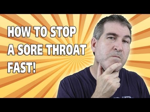 STOP SORE THROAT PAIN FAST! - Easy Everyday Solutions