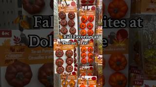 🍂 Fall Favorites at Dollar Tree 🍁 #shopping #fall #fallfinds #decor #fyp #fallshopping