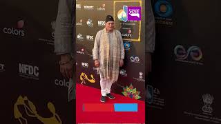 Actor Manoj Joshi walked the red carpet at the closing ceremony of the 55th IFFI. #viral #trending
