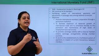 Class 11th – International Monetary Fund (IMF) | Business studies | Tutorials Point