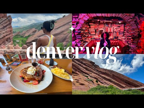 Denver Travel Diary | Meow Wolf, Rocky Mountains, Red Rocks, food spots