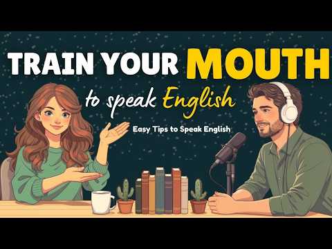 Train Your Mouth To Speak English | Podcast for Easy Conversation in Daily Life | Learn English Fast