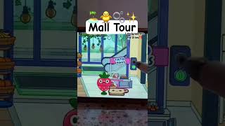 toca Boca mall idea! 🎧🤍🫧✨ #tocaboca #aesthetic #tocagirlz #tocahouseidea #fypシ゚viral #shorts