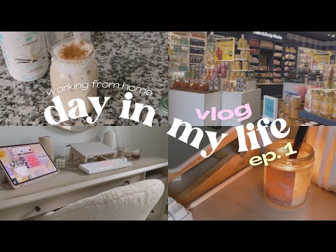 wfh diaries 🍰 | productive day, working from home, cooking, etc.