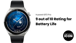 Huawei GT3 Pro : Battery Life Test Results, 9 out of 10 Rating