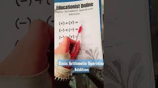 addition arithematic operation #shorts #mathsolutions