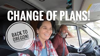 Quick Turnaround, Back To Oregon!