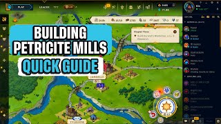 How to Build a Petricite Mill in Demacia Rising Quick Guide