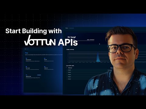 Getting started with Vottun APIs w Sergi Mias | Vottun Tutorials
