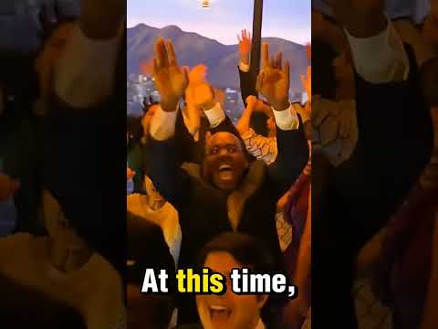 Dancing Over Death—The Floor Was Glass! 😱😱